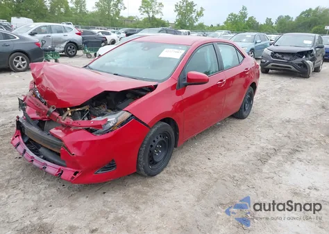 2017 Toyota Corolla Le из США, поврежденный, VIN 5YFBURHE3HP570951